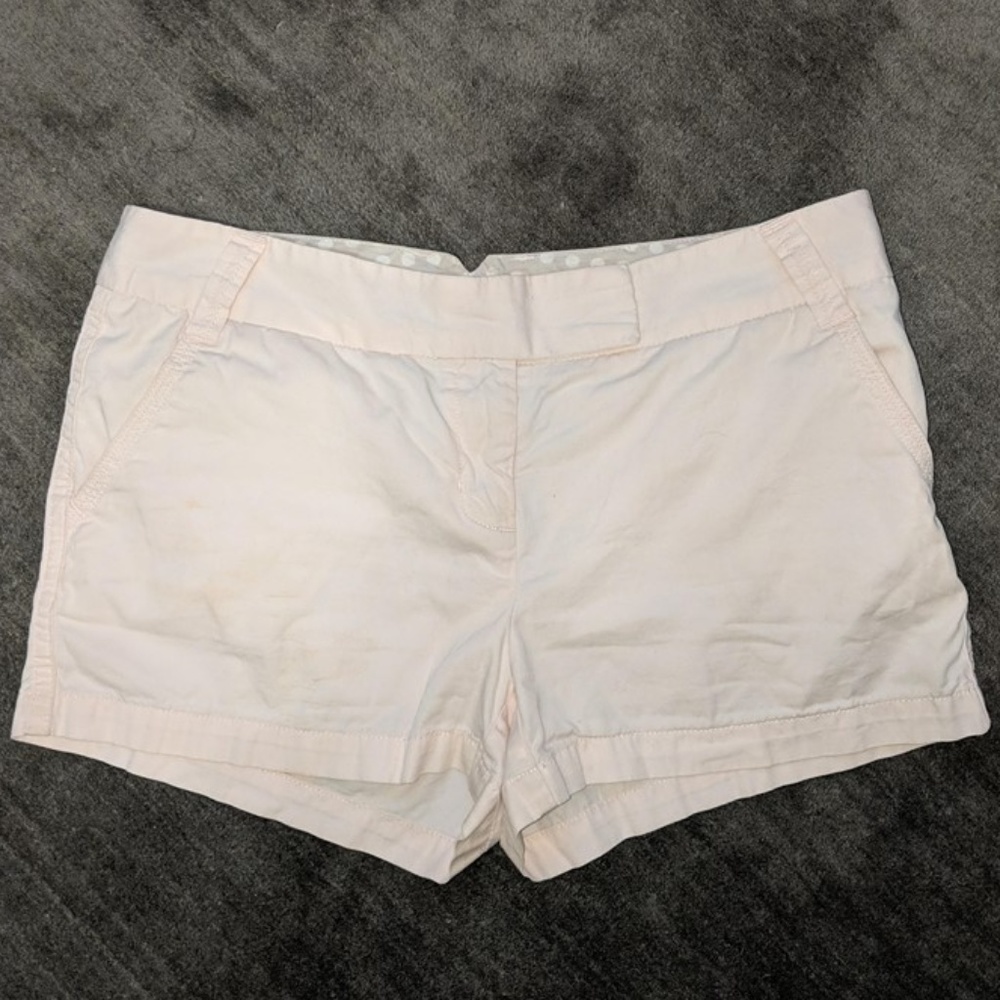 ✨J. Crew✨ 3" Twill Shorts - Blush Pink - Sz. 10